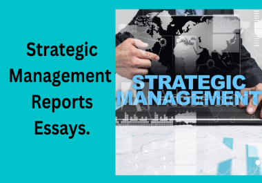 I will do strategic management,  ethics,  leadership,  HRM and marketing case studies and assignments.