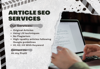 10 x 500 word Article/Blog Post Writing Services with Unique Words for SEO