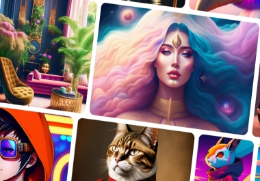 20 Designing 3D images for making nft or book cover or.