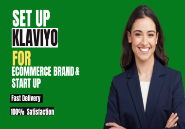 I will set up klaviyo marketing flows,  klaviyo wix design,  and automation for you