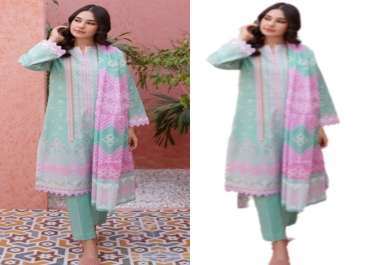 Professional Background removal of 30 images