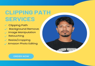 I will do clipping path and photo editing services