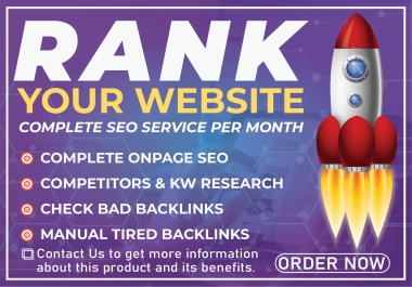 Increase Your Website's Online Presence with Comprehensive SEO Services - Rank Higher and Stay Ahead