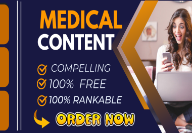 I will write blog and articles on medical and health