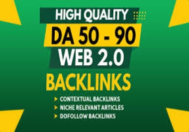 Get 200 web2.0 contextual high quality backlinks