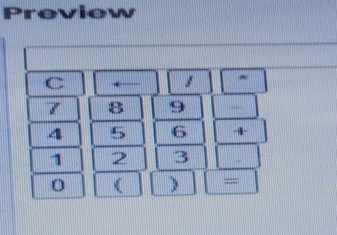 Responsive and User-Friendly Perform Basic Arithmetic