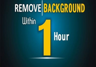 I will remove background from image/ photos just in 2 hours