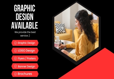 I will do logo design and all type of graphic design