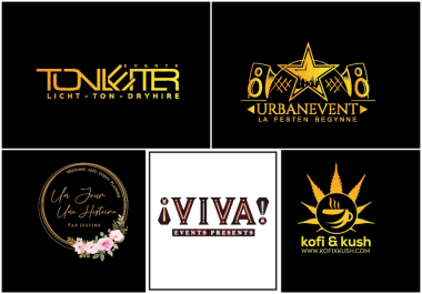 I Will Design Event Management Party Planning Dj Festival Music Logo