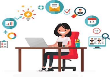 I will be your virtual assistant to manage social media,  research and data entry