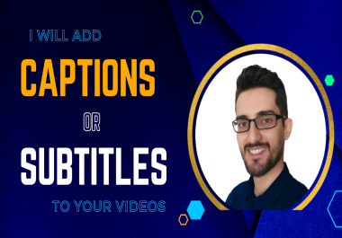 Video Captioner and Transcriptionist