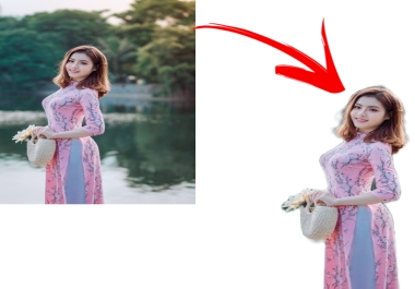 I will professionally remove background