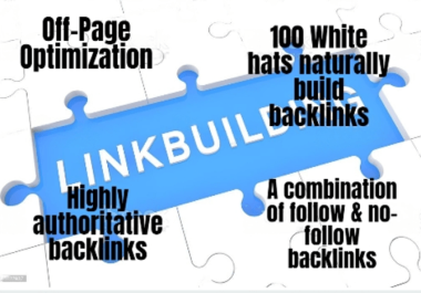 I will do off-page optimization by providing highly authoritative backlinks