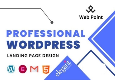 I Will create a Professional WordPress Website Design