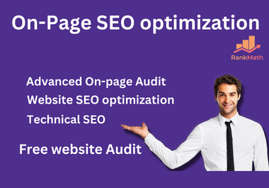 I will provide On Page SEO optimization service for google ranking