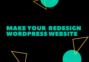 Custom and Redesign WordPress Website