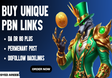 Get 200 Powerful and Permanent 80+ high DA DR PBN backlinks for SEO ranking and authority