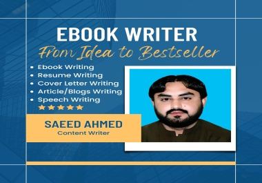 Get Your Ebook Done Right Our Specialized Writing and Editing Service