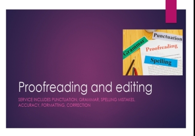 Extreme proofreading and Edit perfection