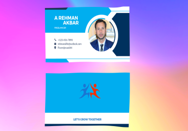 I will design beautiful and professional business card