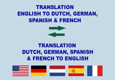 I will translate it into 6 languages.