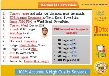 Professional Typist & Document Conversion Services - Fast,  Accurate,  and Reliable.