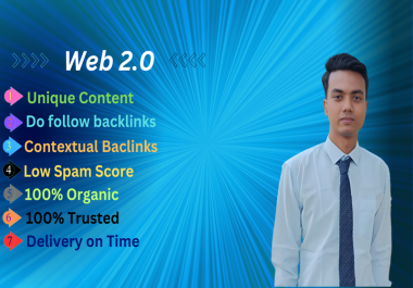 I will create 30 web 2.0 backlinks