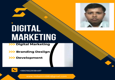 I will do the digital marketing