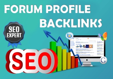 I will provide 4000+Forum profiles backlinks from High Quality