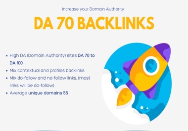 10 High Quality Backlinks DA70 to DA100 Pr9 To Boost Your Website