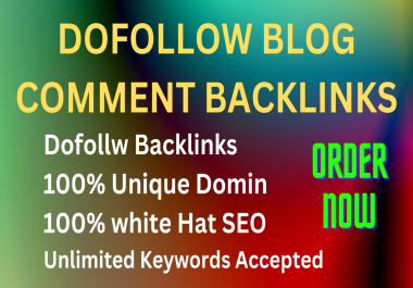 I will do 80 best High Quality blog comment