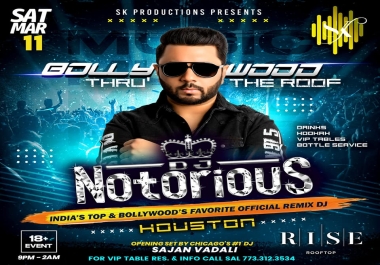 I will design creative eye catching Posters for your brands events & more