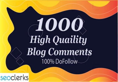 I will boost your website rank with 200 high quality do follow blog comment backlinks.