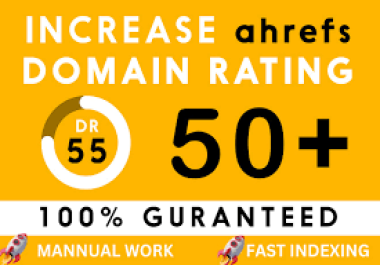 I Will Do Increase DA 40+ DR 50+ URL 70+ Trust Flow TF 30+ Guaranteed.
