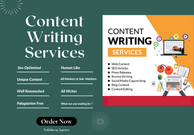 Discover the Best Content Writing Services 1000+ Words Article and Blog Writing