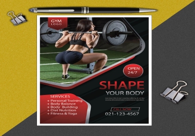 I will design professional and eyecatchy flyer,  brochure and card designs.