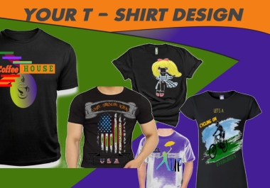 I will Do A Professional T Shirt Design