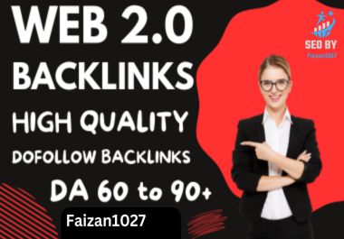 Contextual high authority web 2.0 Backlinks