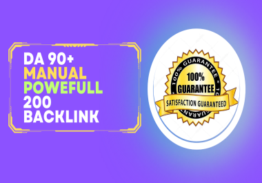 Provide High Authority DA 90 plus Dofollow SEO Profile Backlinks