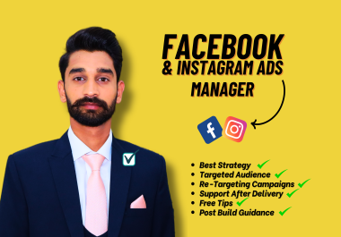 I will create and Manage you Meta Ads Campaigns