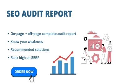 I will audit website and create a detailed SEO report