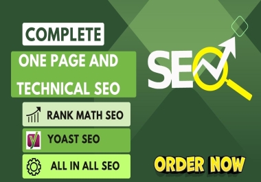 I will do complete Wordpress, PHP, Shopify on page SEO optimization and technical SEO