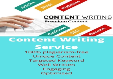 I will any kind of article, blog,  review