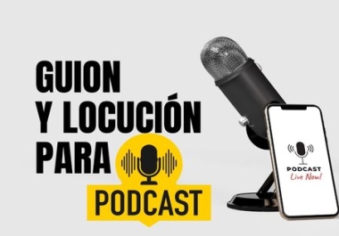 I will be your voiceover in Latin Spanish of all your projects