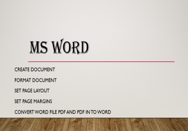 I AM A EXPERT OF MICROSOFT WORD EXCEL AND POWERPOINT