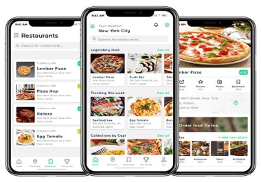 I will do food delivery app like uber eats android ios food delivery food ordering app