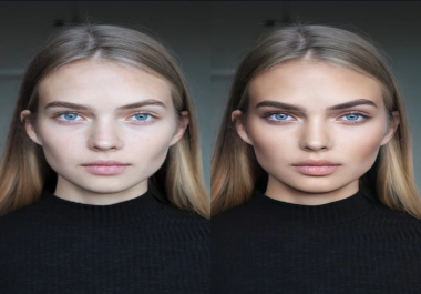 I will do photo portrait retouch,  edit picture,  beautify face