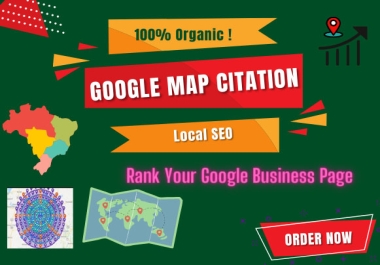 600 Google Maps Citations high quality manual work for local SEO