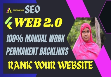 I Will Provide 30 Web 2.0 Backlinks For Ranking Your Website On Google