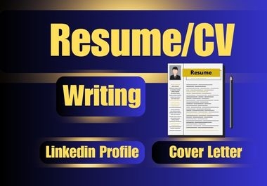 resume writing,  CV,  cover letter and linkedin